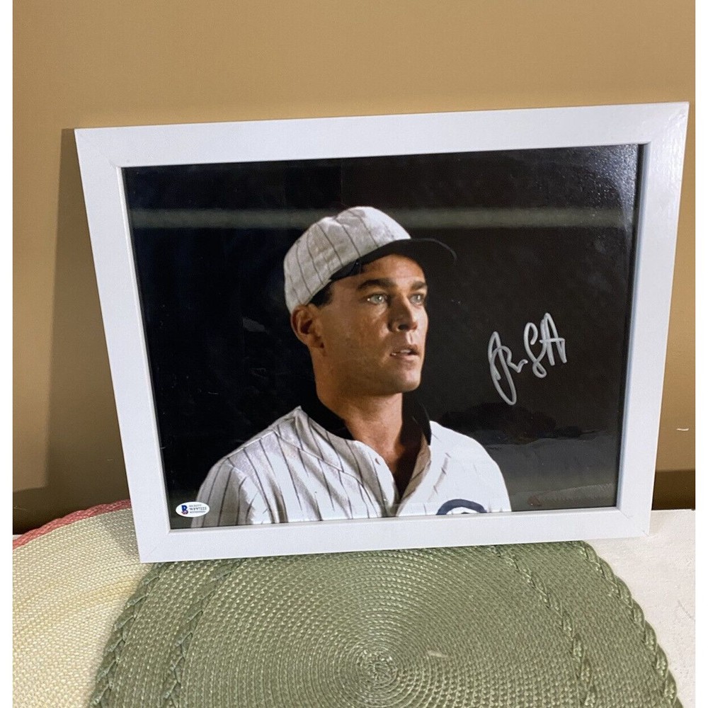 Field Of Dreams Ray Liotta Signed Picture With Frame/Certificate Of Authenticity
